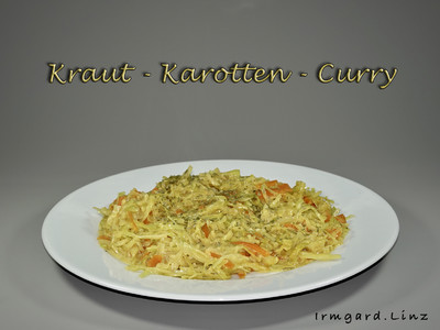 Kraut-Karotten-Curry Rezept