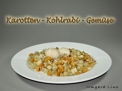 Karotten-Kohlrabi-Gemüse Rezept