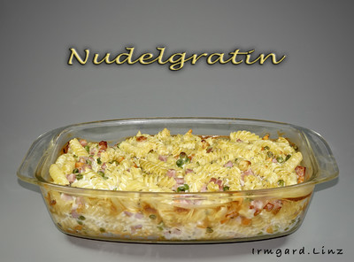 Nudelgratin Rezept