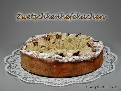 Zwetschkenhefekuchen Rezept