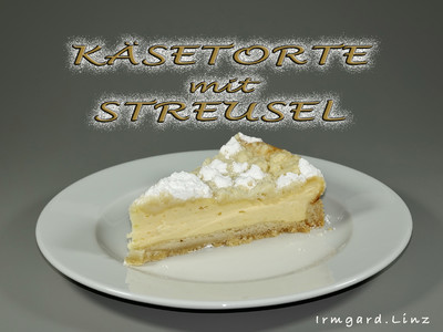 Käsetorte mit Streusel Rezept