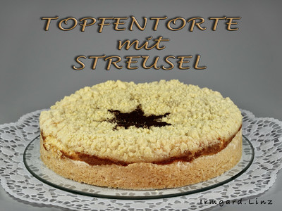 Topfentorte mit Streusel Rezept