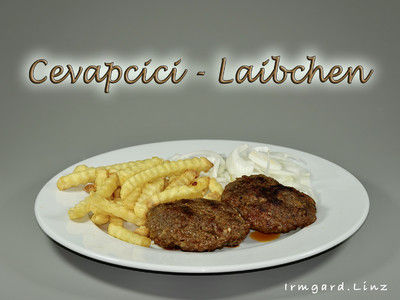 Cevapcici-Laibchen Rezept