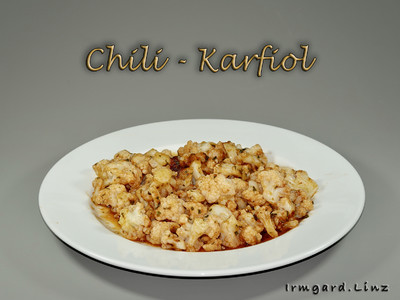 Chili-Karfiol Rezept