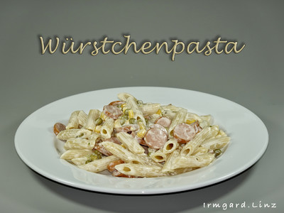 Würstchen-Pasta Rezept