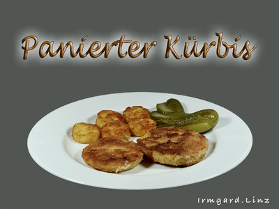 Panierter Kürbis Rezept