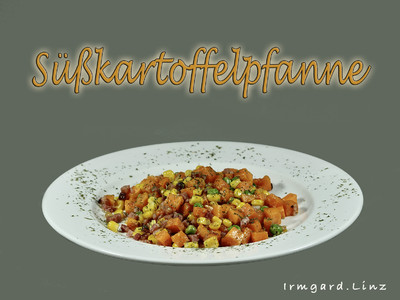 Rezept Süßkartoffelpfanne Süßkartoffelpfanne Rezept