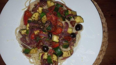 Mediterrane Zitronenpasta Rezept