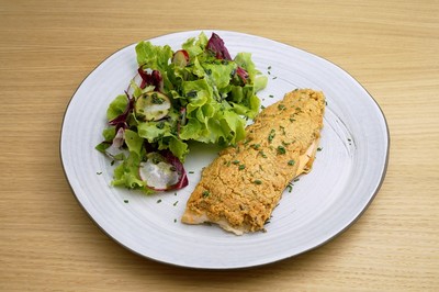 Glutenfreies Festtagsmenü: Fischfilet in Mandelkruste Rezept