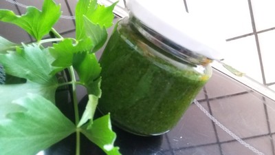 Liebstockpesto Rezept