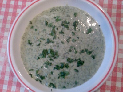 Radieschenblättersuppe Rezept