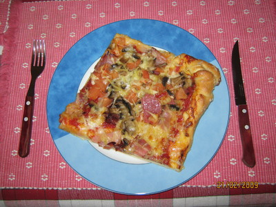 Blechpizza Rezept