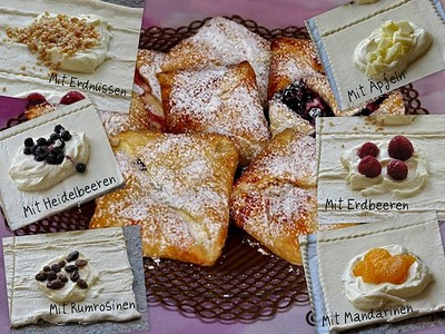 Rezept Früchte-Topfentascherl Früchte-Topfentascherl Rezept