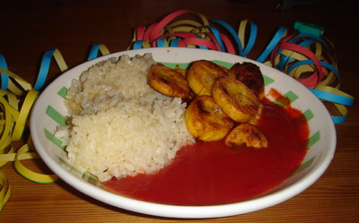 &#039;Kubanisches Reisgericht Rezept
