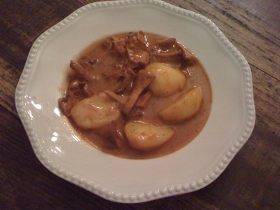 Eierschwammerlgulasch Rezept