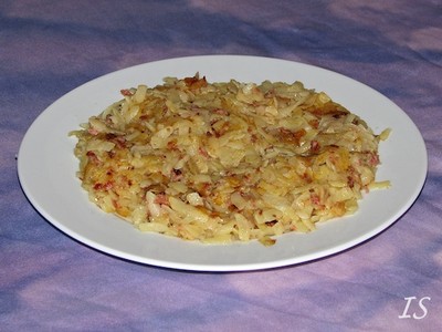 Berner Rösti mit Zwiebeln und Speck Rezept