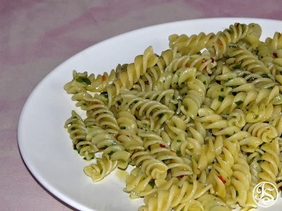 Fusilli mit Bärlauch und Chili Rezept