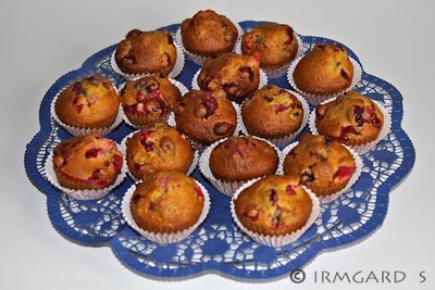 Cranberry-Muffins Rezept