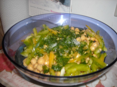 Kichererbsen - Salat Rezept