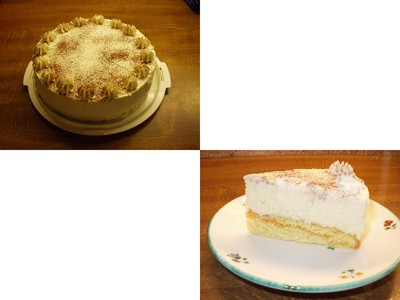 Obers-Kokos-Torte Rezept