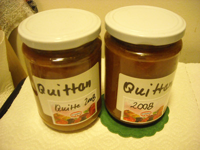 Quitten - Marmelade Rezept