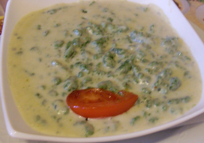 Spinatspätzle in Gorgonzolasauce Rezept