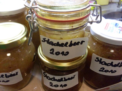 Stachelbeer - Marmelade Rezept