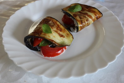 Aubergine mit Tomate Rezept