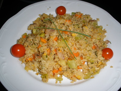 Bunte Cous-Cous- Pfanne Rezept