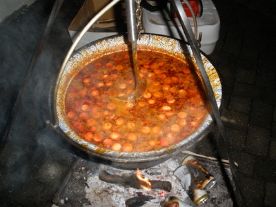 Kessel - Bohnen - Suppe Rezept