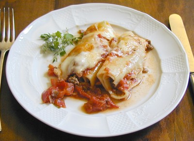 Cannelloni al forno Rezept