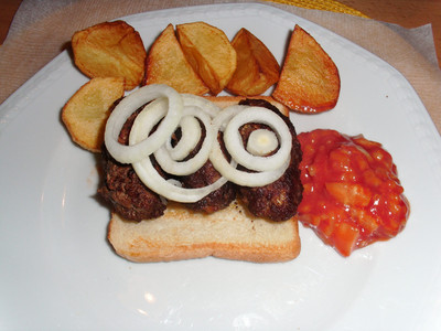 Cevapcici auf Toast Rezept