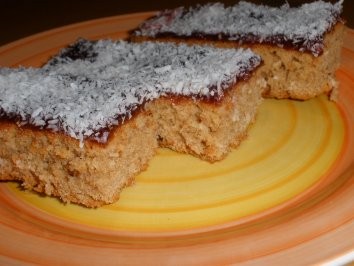 Schneller Kokos - Blechkuchen Rezept