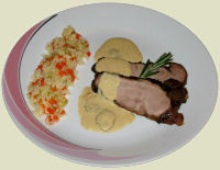 Kalbsfilet in Senfsauce Rezept