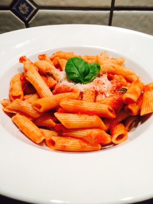 DINKEL PENNE all Arrabbiata Rezept