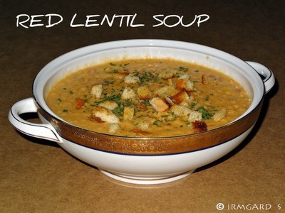 Red Lentil Soup Rezept