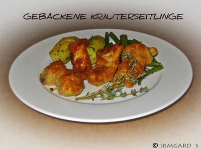 Gebackene Kräuterseitlinge Rezept