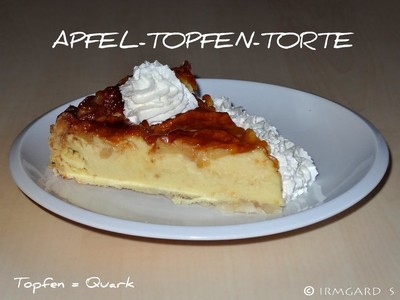 Apfel-Topfen-Torte Rezept