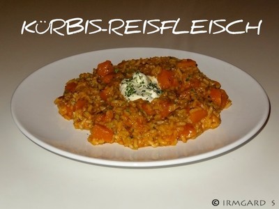 Kürbis-Reisfleisch Rezept