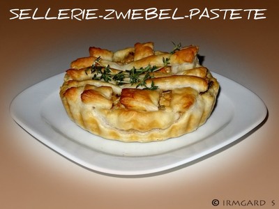 Sellerie-Zwiebel-Pastete Rezept