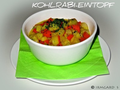 Kohlrabi-Eintopf Rezept