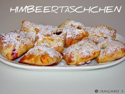 Himbeertäschchen Rezept