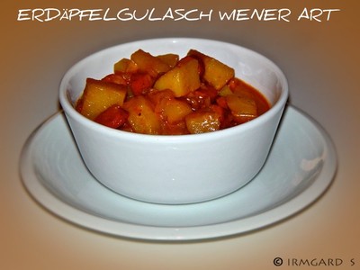Erdäpfelgulasch Wiener Art Rezept