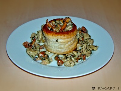 Eierschwammerl-Pastete Rezept