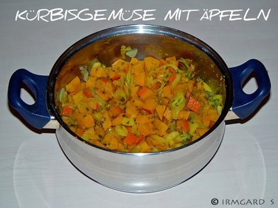 Kürbisgemüse mit Äpfel Rezept