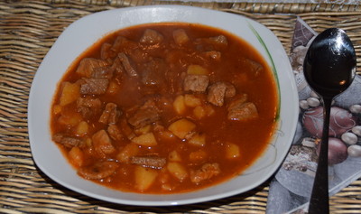 Albanische Kartoffelsuppe Rezept