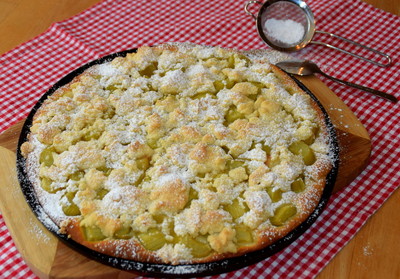 Rhabarberkuchen Rezept