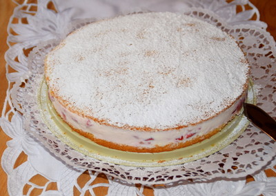 Quark-Sahne- Torte Rezept