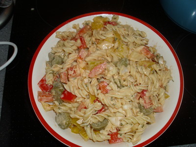 Scharfer Nudelsalat Rezept