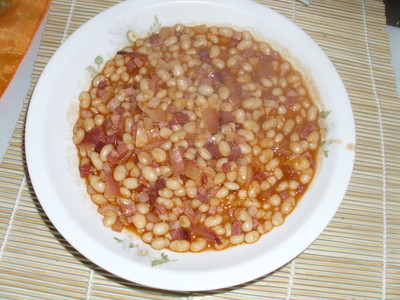 Scharfe Speckbohnen mit Honig Rezept